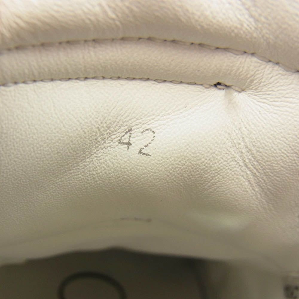 JIMMY CHOO ジミーチュウ HAWAII/M ハワイ スター ローカット スニーカー ホワイト系 42【中古】