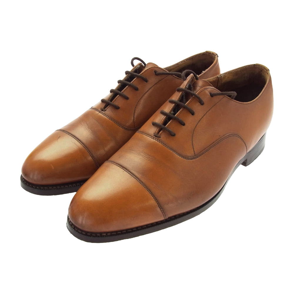 CHURCH'S チャーチ × YANAGIYA ヤナギヤ CONSUL コンサル ストレートチップ レザーシューズ ブラウン系 7【中古】