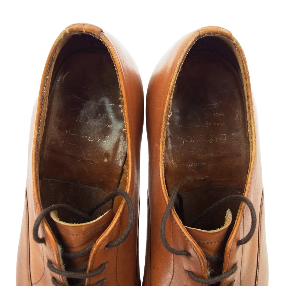 CHURCH'S チャーチ × YANAGIYA ヤナギヤ CONSUL コンサル ストレートチップ レザーシューズ ブラウン系 7【中古】