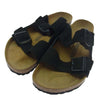 BIRKENSTOCK ビルケンシュトック 1027152 ARIZONA SUEDE LEATHER アリゾナ スエード レザーサンダル ブラック系 7【極上美品】【中古】