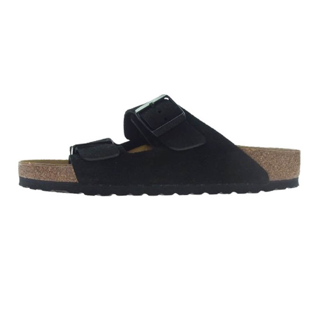 BIRKENSTOCK ビルケンシュトック 1027152 ARIZONA SUEDE LEATHER アリゾナ スエード レザーサンダル ブラック系 7【極上美品】【中古】