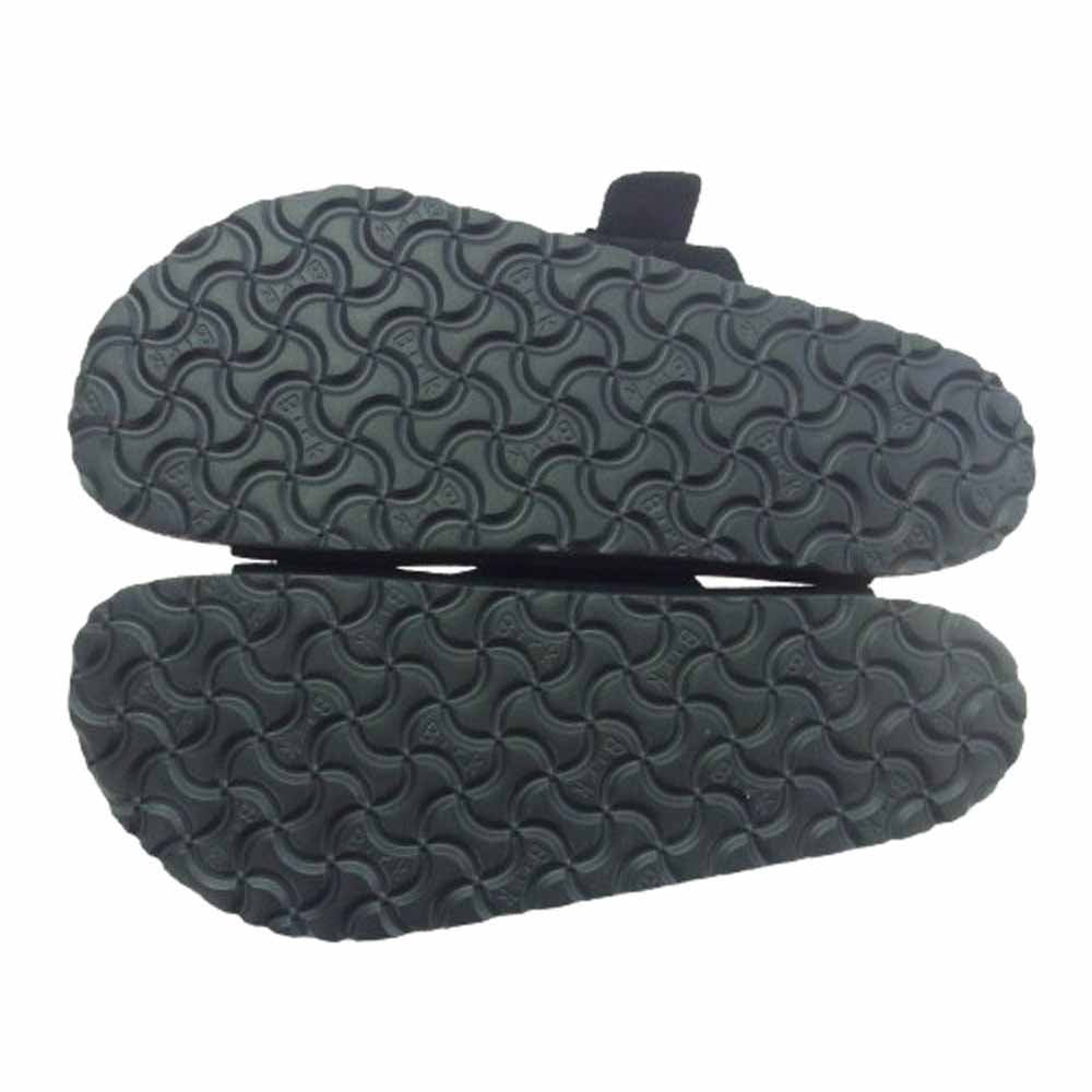 BIRKENSTOCK ビルケンシュトック 1027152 ARIZONA SUEDE LEATHER アリゾナ スエード レザーサンダル ブラック系 7【極上美品】【中古】