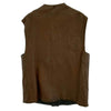 ミリタリー 50s British Army イギリス軍 PVCレザー ジャーキン ベスト ブラウン系 2【中古】