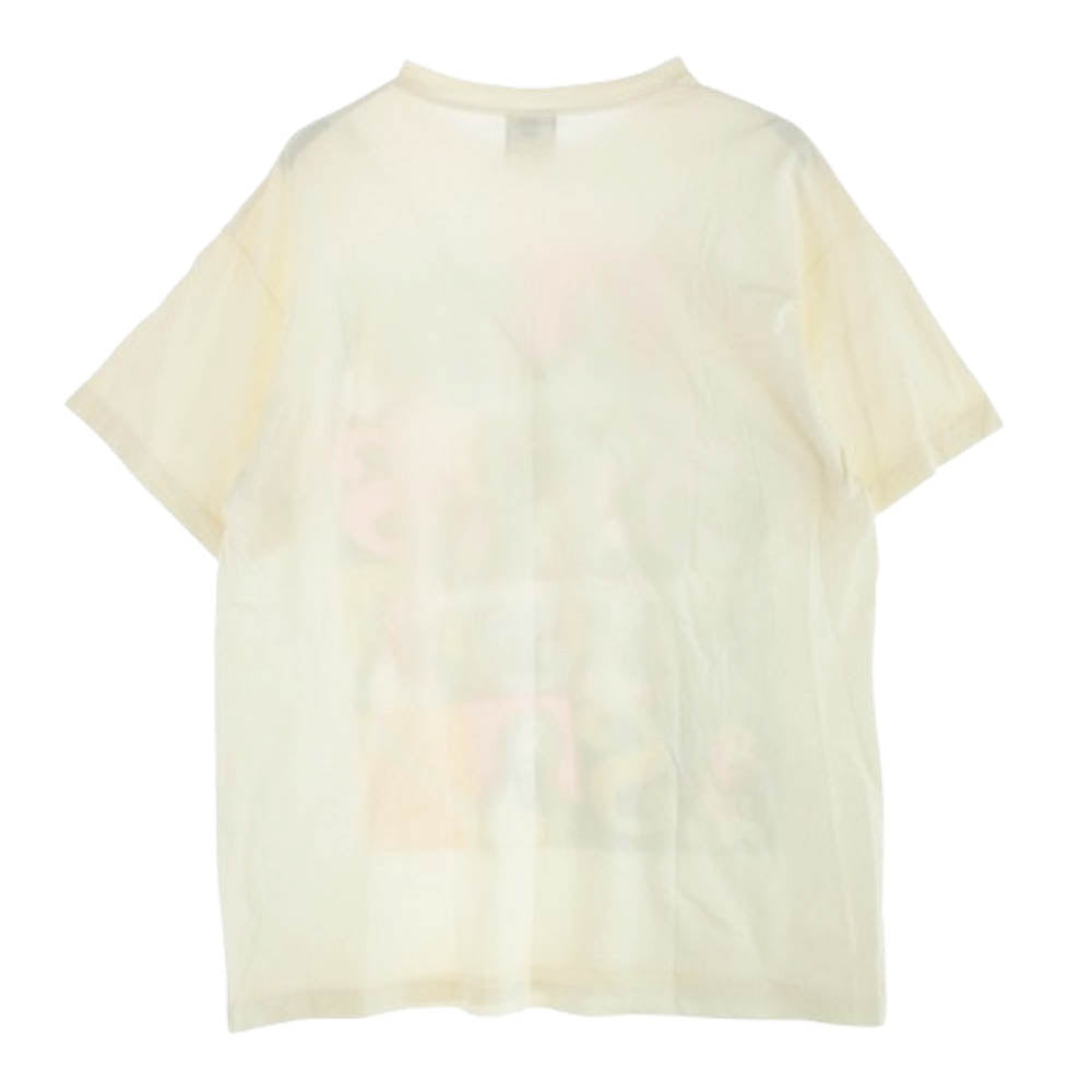 SAINT MICHAEL セントマイケル 24SS SM-YS8-0000-C15 SW SS TEE VEGES グラフィックプリント Tシャツ 半袖カットソー オフホワイト系 L【中古】