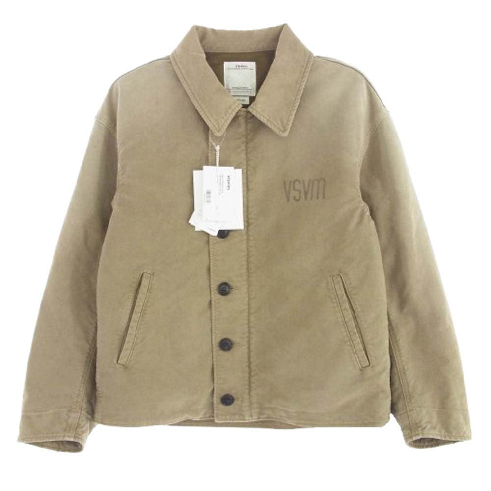 VISVIM ビズビム 23SS 0123105013022 DECKHAND LIGHT JKT デックハンド ライト ジャケット カーキ系 ベージュ系 1【中古】