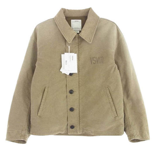 VISVIM ビズビム 23SS 0123105013022 DECKHAND LIGHT JKT デックハンド ライト ジャケット カーキ系 ベージュ系 1【中古】