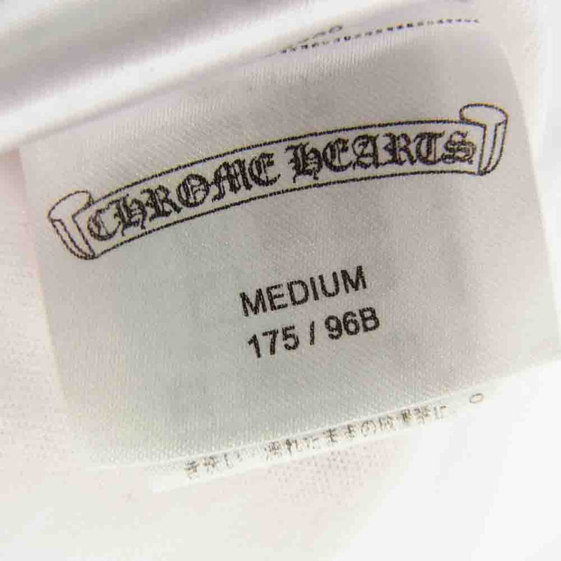 クロムハーツ ロンT マルチカラースリーブ ロゴ ホースシュー M 黒 Chrome Hearts クロムハーツ マルチカラー ホースシュー Tシャツ