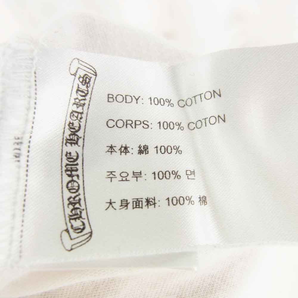 CHROME HEARTS クロムハーツ（原本無） Multi Color Horseshoe L/S Tee マルチカラー ホースシュー プリント ロングスリーブ Tシャツ 長袖カットソー ホワイト系 L【中古】