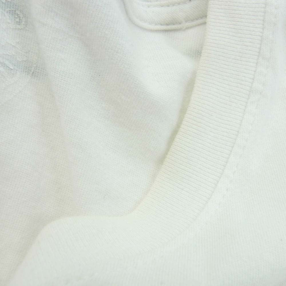 CHROME HEARTS クロムハーツ（原本無） Multi Color Horseshoe L/S Tee マルチカラー ホースシュー プリント ロングスリーブ Tシャツ 長袖カットソー ホワイト系 L【中古】