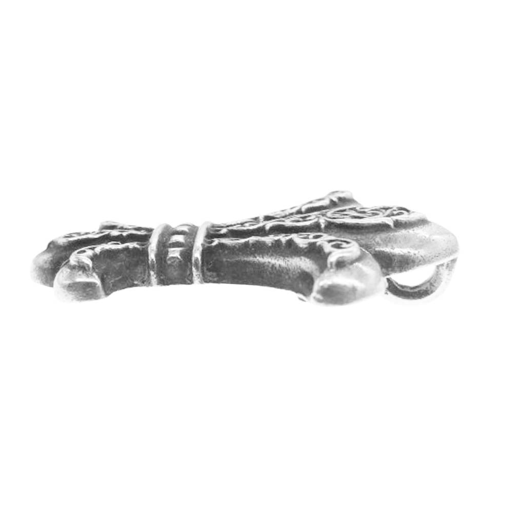 CHROME HEARTS クロムハーツ（原本無） CH FLEUR XSM オールド CHフレア XS ペンダントトップ シルバー系【中古】