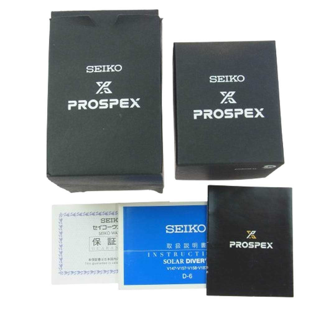 SEIKO セイコー SBDN026 3000本限定 PROSPEX LIMITED EDITION プロスペック リミテッドエディション ダイバースキューバー 腕時計 ブラック系【中古】