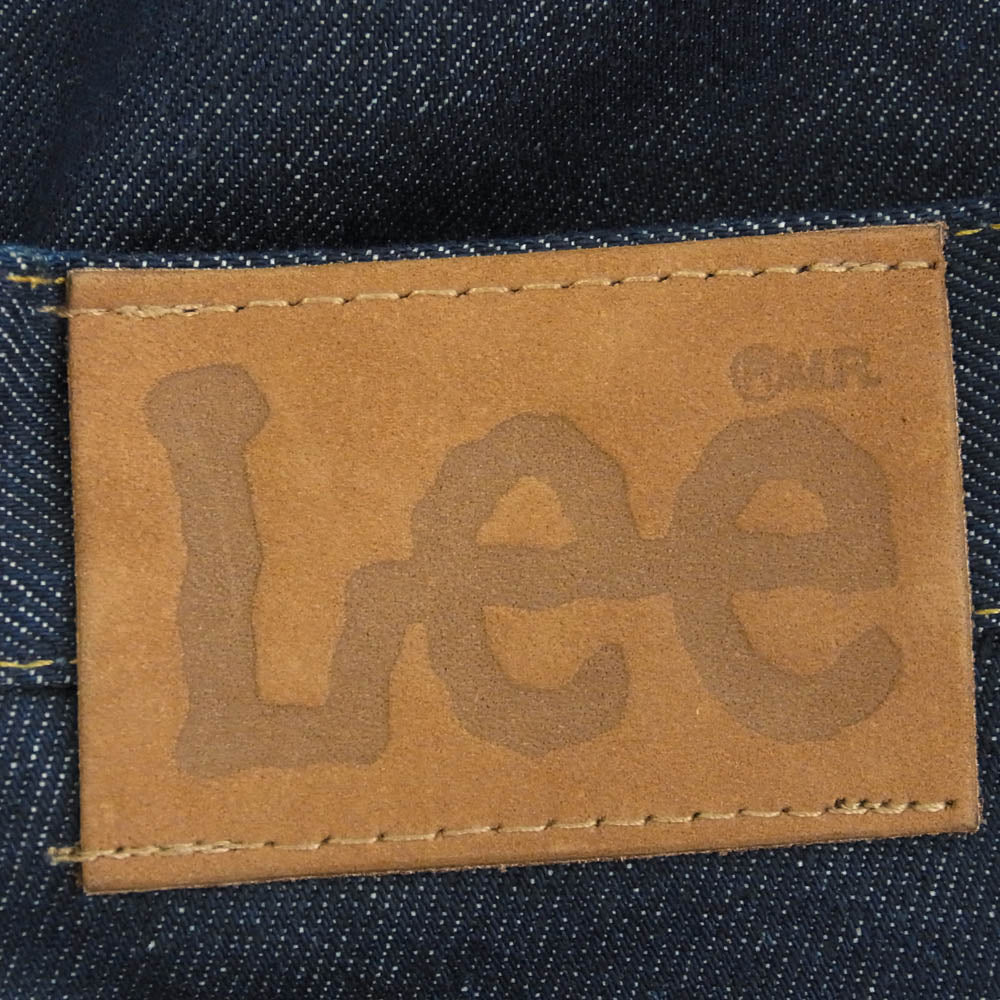 Lee リー 200-0141 80’s USA製 ストレートデニムパンツ インディゴブルー系 29×32【美品】【中古】