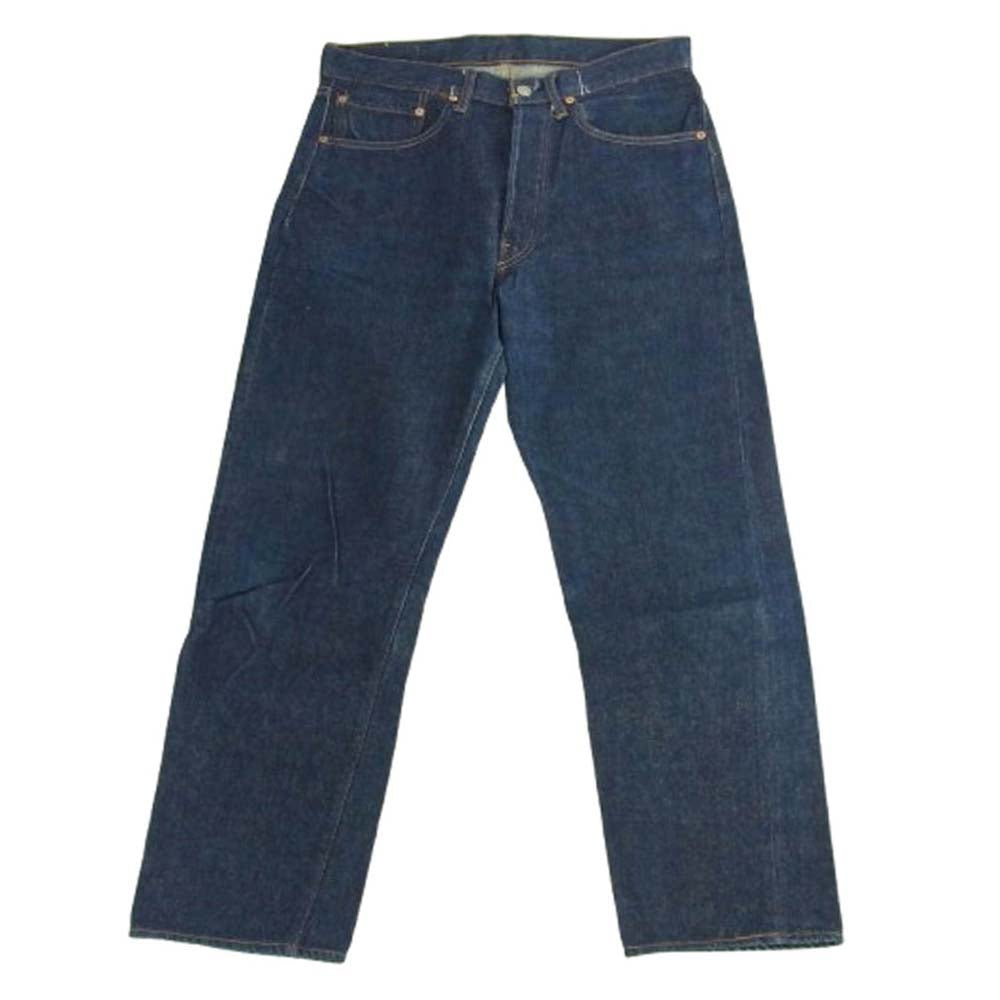 Levi's リーバイス 70s～ BIGE後期 501 ボタンフライ セルビッチ デニムパンツ 両面BIGE 不均等V フロント平行ステッチ 足長Rボタン 赤耳 ボタン裏刻印6 インディゴブルー系【中古】