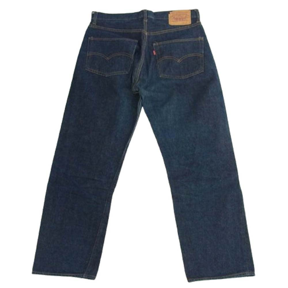 Levi's リーバイス 70s～ BIGE後期 501 ボタンフライ セルビッチ デニムパンツ 両面BIGE 不均等V フロント平行ステッチ 足長Rボタン 赤耳 ボタン裏刻印6 インディゴブルー系【中古】