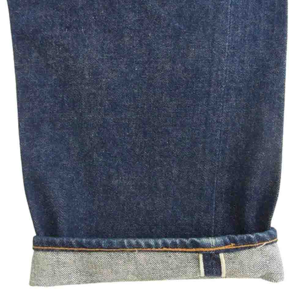 Levi's リーバイス 70s～ BIGE後期 501 ボタンフライ セルビッチ デニムパンツ 両面BIGE 不均等V フロント平行ステッチ 足長Rボタン 赤耳 ボタン裏刻印6 インディゴブルー系【中古】