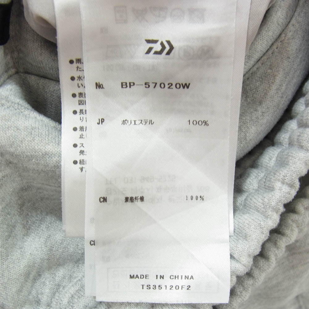 荘中目黒 BP-57020W DAIWA PIER39 ダイワピア 別注 NKM TECH SWEAT PANTS テック スウェット パンツ グレー系 M【中古】