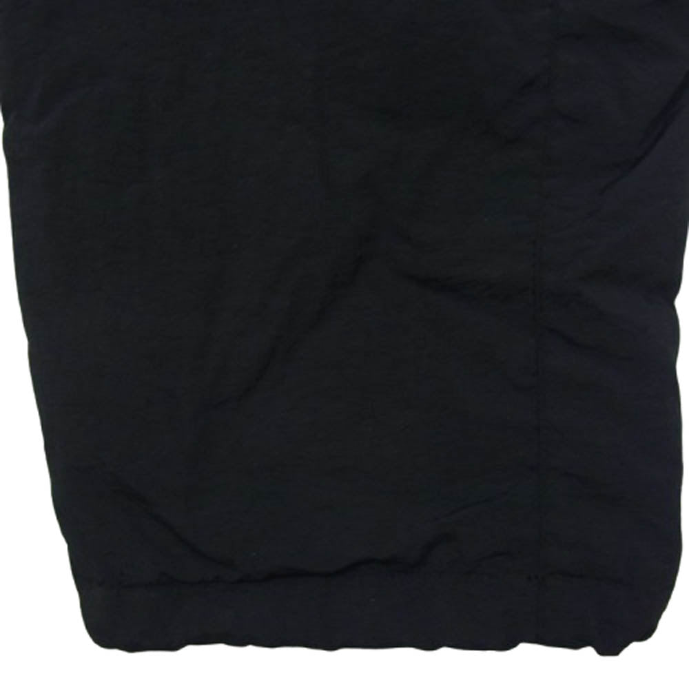 The Ennoy Professional ザ エンノイ プロフェッショナル 21AW AW21BRENPT04LV PADDED NYLON PANTS 中綿 ロゴ刺繍 パデット ナイロン パンツ ブラック系 M【中古】