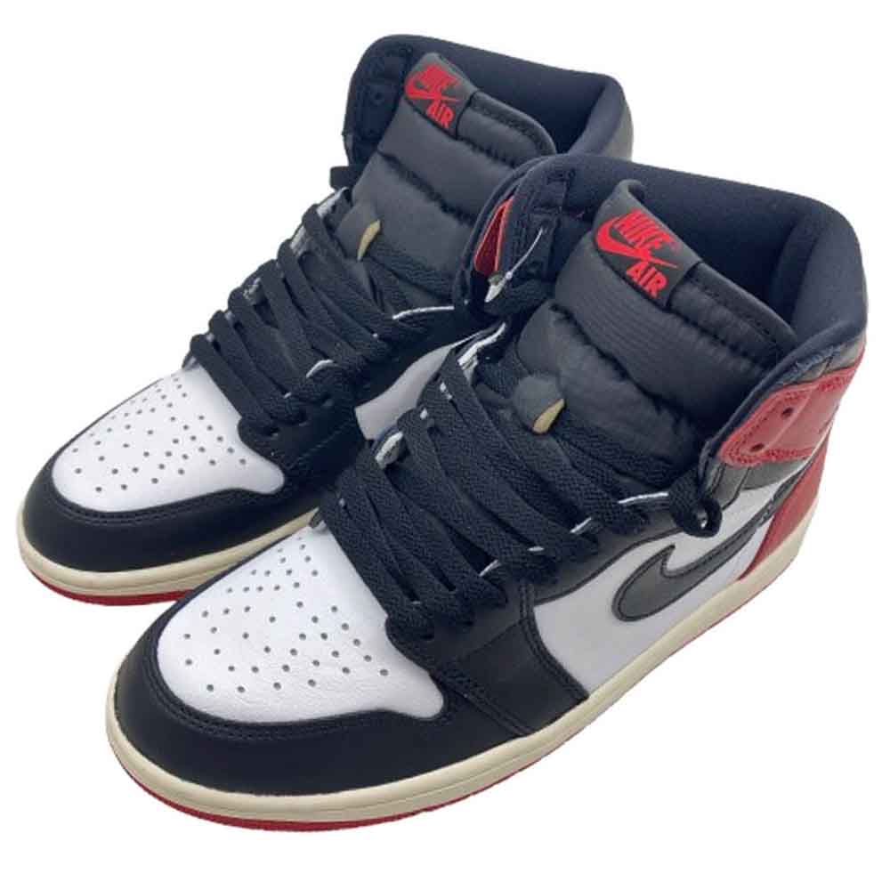 NIKE ナイキ DZ5485-106 Air Jordan 1 Retro High OG エアジョーダン1 レトロ ハイ Black Toe Reimagined ブラックトゥリイマジンド スニーカー ブラック系 レッド系 ホワイト系 26.5cm【新古品】【未使用】【中古】