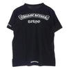 CHROME HEARTS クロムハーツ（原本無） CH T-SHRT LTD 東京限定 バックスクロールラベル プリント Tシャツ 半袖カットソー ブラック系 L【極上美品】【中古】