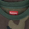 Supreme シュプリーム 18ss Athletic Label S/S Top Woodland Camo カモ 半袖 Tシャツ カーキ系 M【中古】