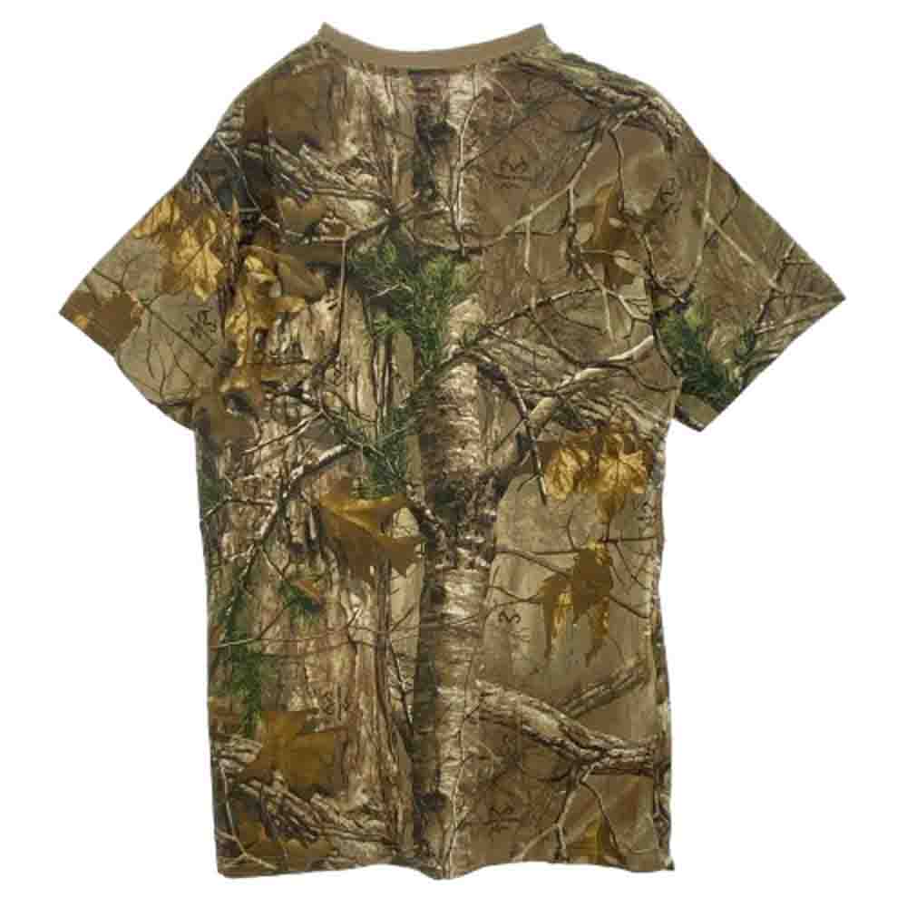 Supreme シュプリーム Hanes ヘインズ Realtree Tees リアルツリー 半袖 Tシャツ ブラウン系 M【中古】