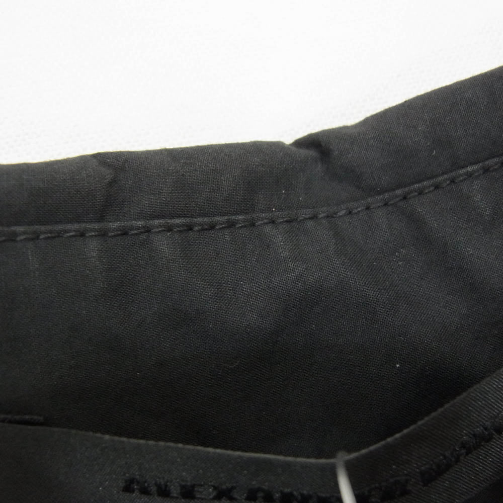 Alexander Wang アレキサンダーワン ポケット レギュラー スナップ 半袖シャツ ブラック系 46【中古】