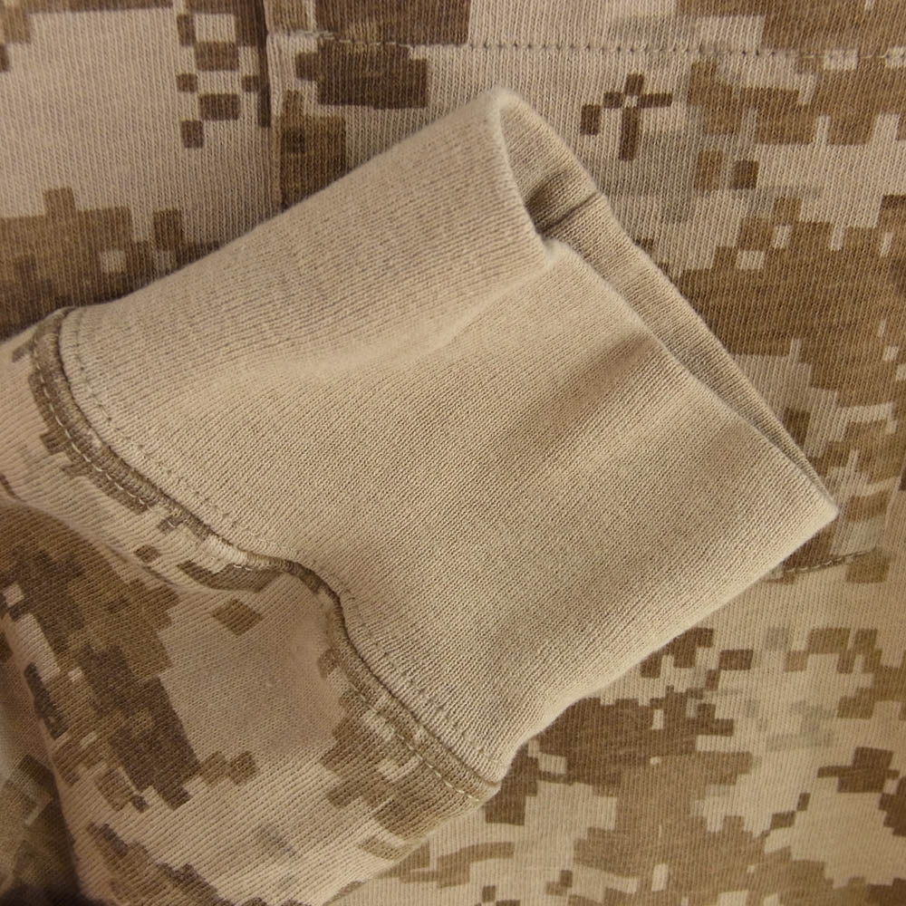 Supreme シュプリーム 17AW Pocket Tee デジカモ ポケット 長袖 Tシャツ ブラウン系 ベージュ系 M【中古】