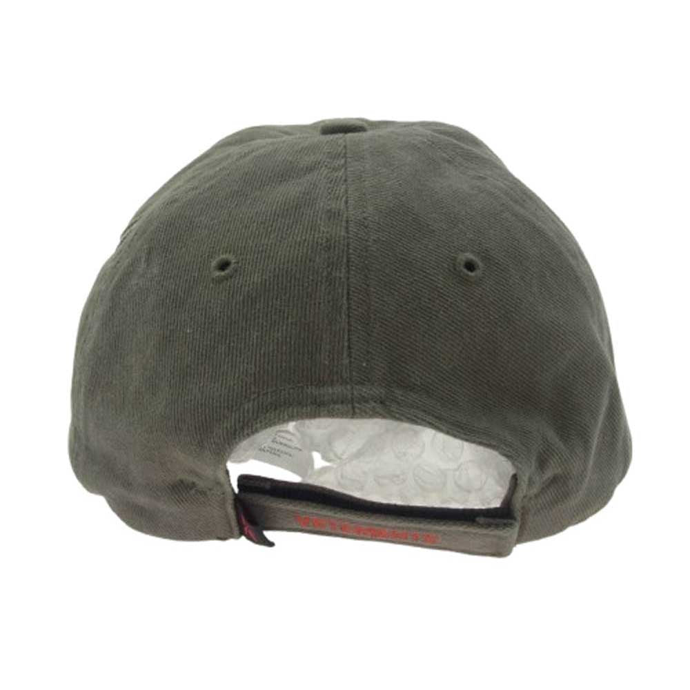 VETEMENTS ヴェトモン 18AW Reebok Baseball Cap リーボック ファイヤーパターン ベースボール キャップ カーキ系【中古】