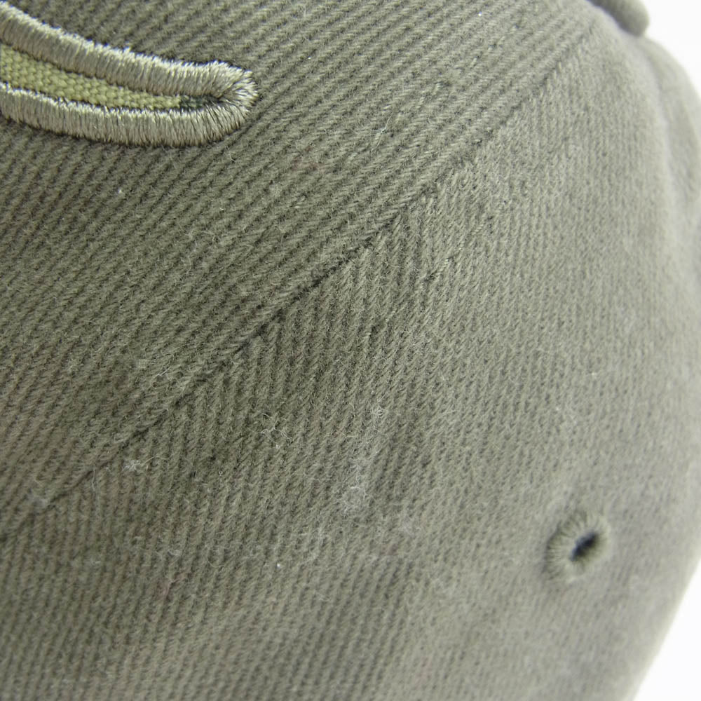 VETEMENTS ヴェトモン 18AW Reebok Baseball Cap リーボック ファイヤーパターン ベースボール キャップ カーキ系【中古】