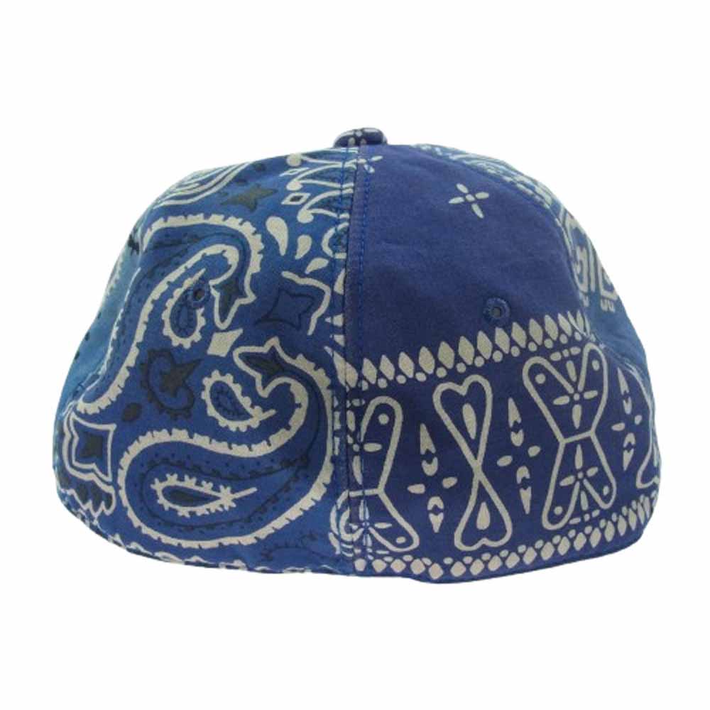 KAPITAL キャピタル K1907XH859 Smile Bandana Cap スマイル バンダナ キャップ ブルー系 F【中古】