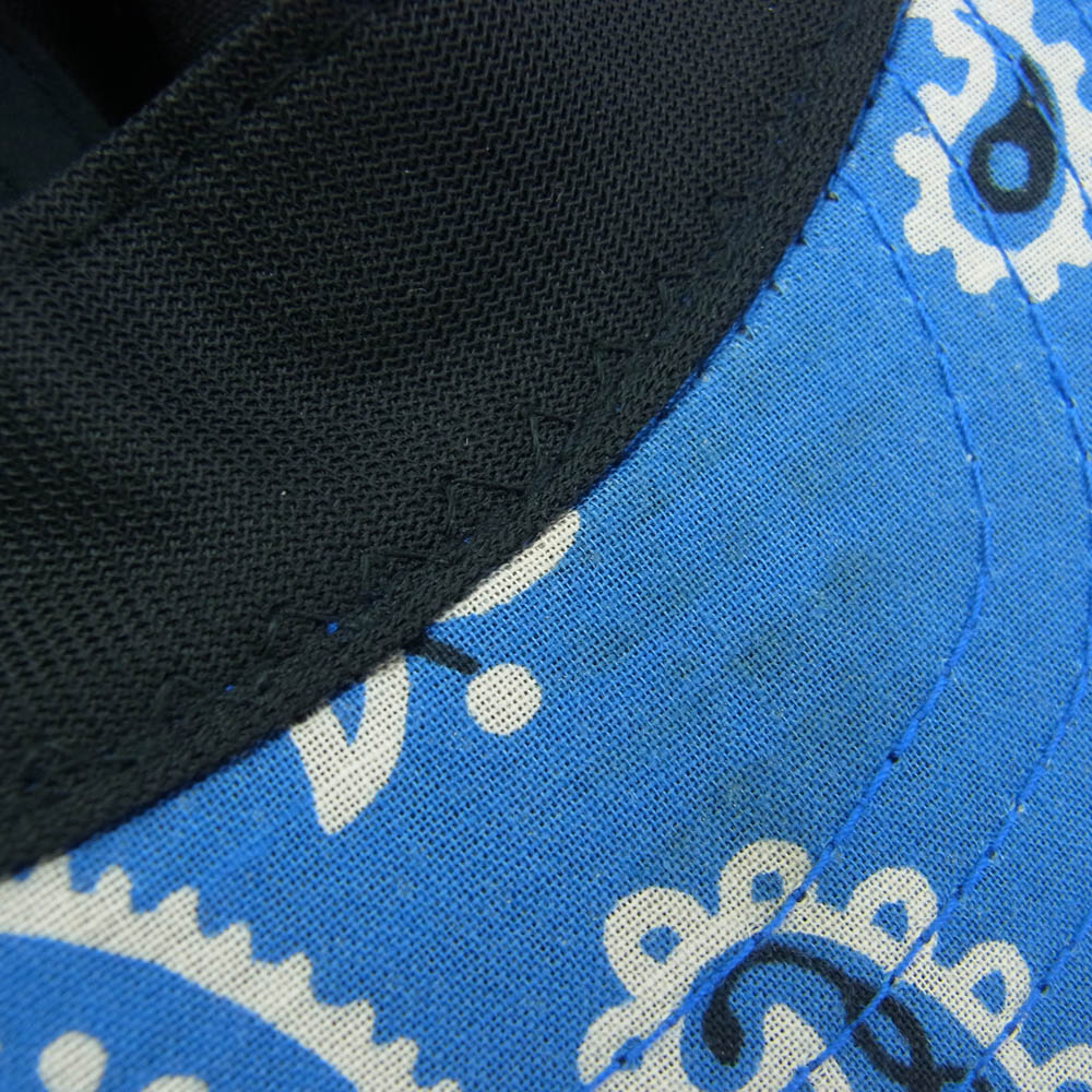 KAPITAL キャピタル K1907XH859 Smile Bandana Cap スマイル バンダナ キャップ ブルー系 F【中古】