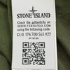 Supreme シュプリーム 7025201S1 × STONE ISLAND ストーンアイランド Dust Treatment Cotton T Shirt  ダスト加工 クルーネックポケット Tシャツ カーキ系 エンジ系 M【中古】