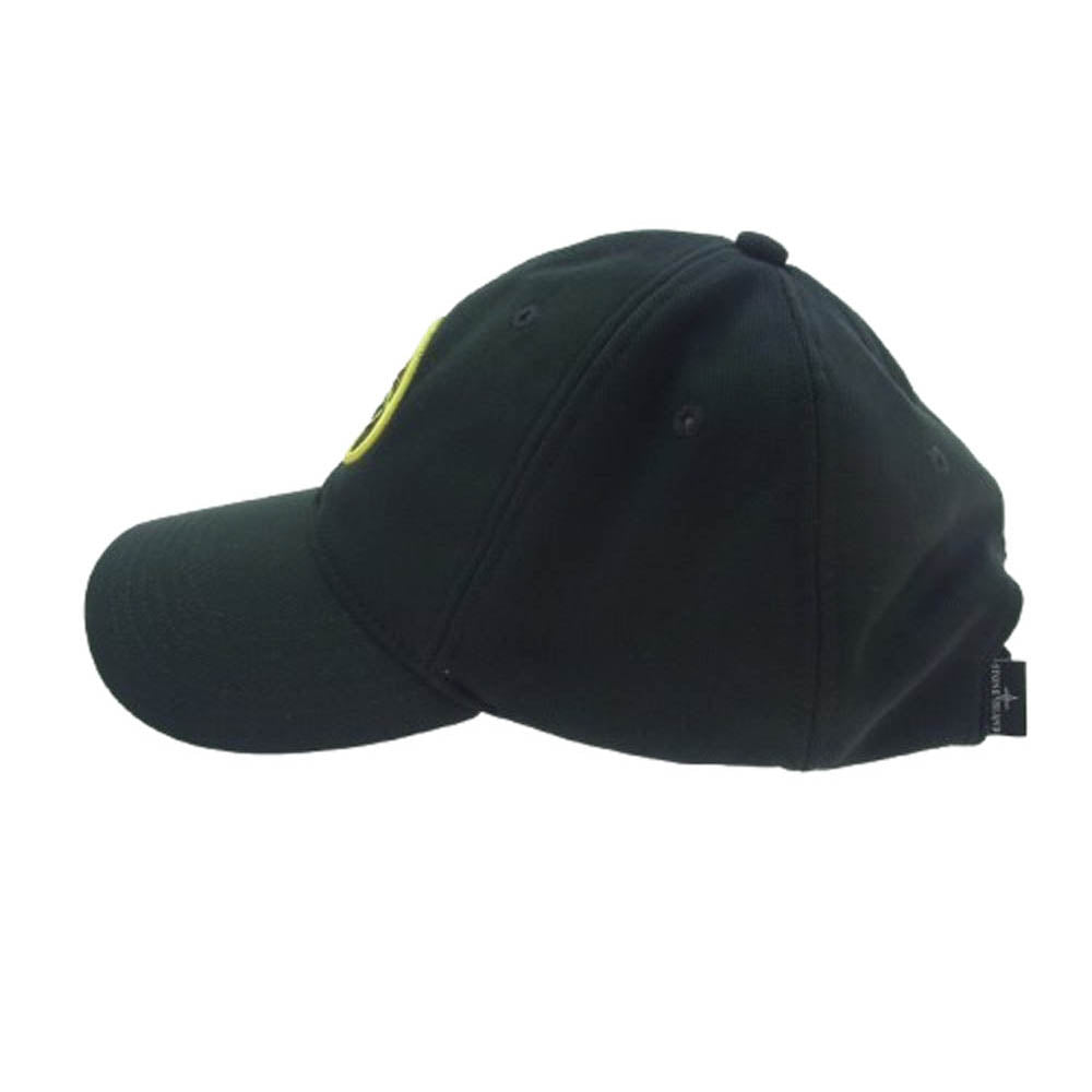 STONE ISLAND ストーンアイランド 631599128 ロゴ キャップ ブラック系 M【中古】