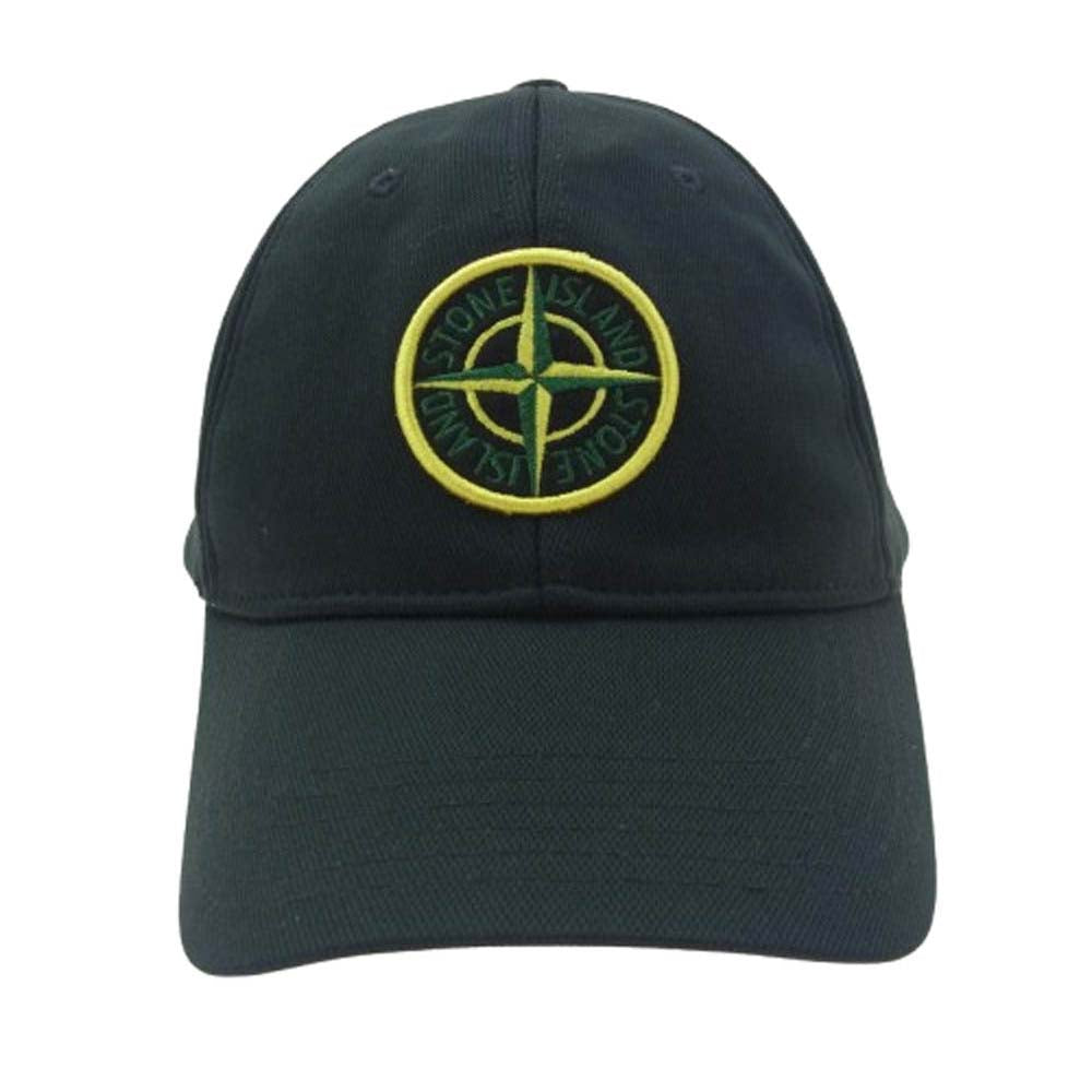 STONE ISLAND ストーンアイランド 631599128 ロゴ キャップ ブラック系 M【中古】