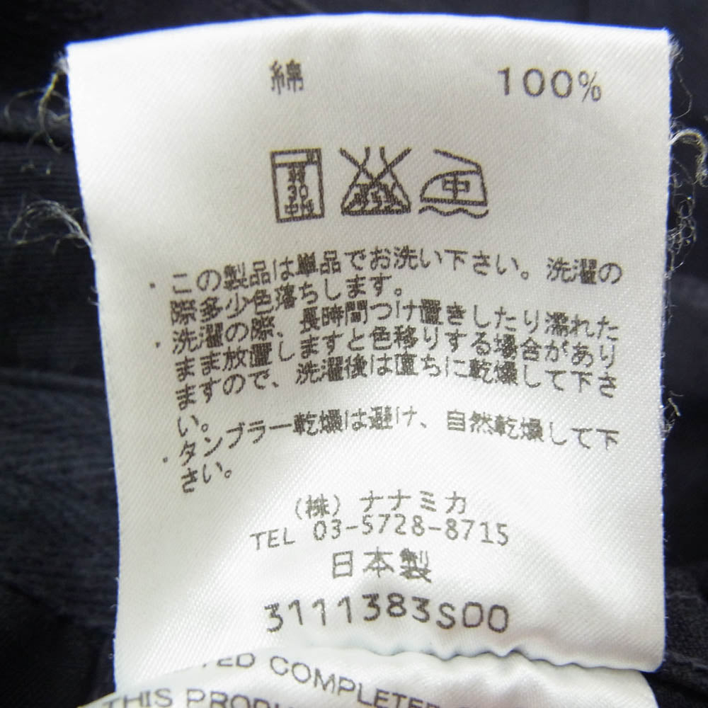 nanamica ナナミカ SUDS443 ベイカー ショーツ ネイビー系 30【中古】