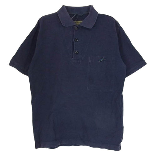 Nigel Cabourn ナイジェルケーボン 8030021611 S/S POLO SHIRT ポロシャツ 半袖 ネイビー系 46【中古】