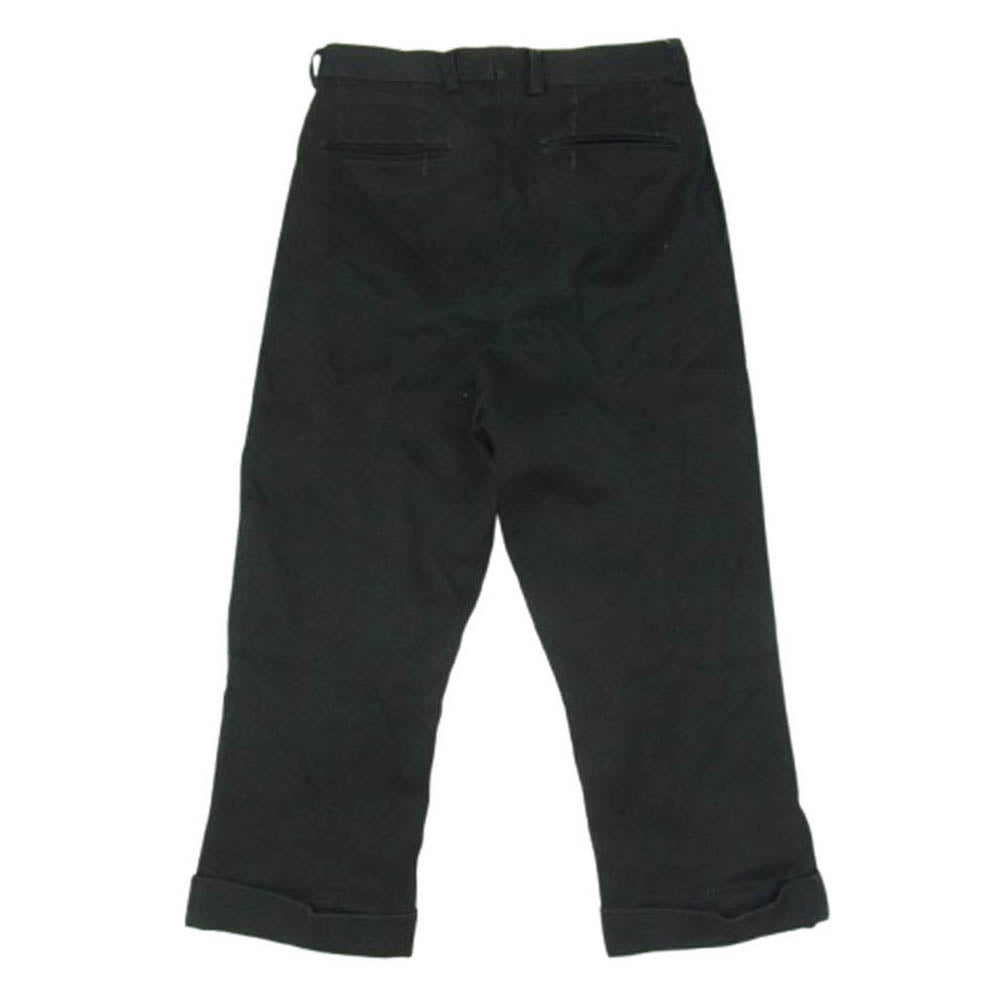 ニート COTTON PIQUE｜TAPERED 2タック コットンピケ テーパードパンツ ブラック系 44【中古】