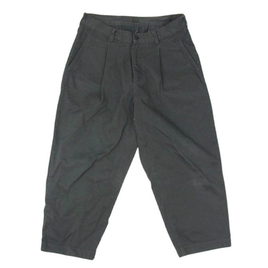 PORTER CLASSIC ポータークラシック PC-009-2469 DUKE ELLINGTON CHINOS 1タック ワイド デュークエリントン チノパンツ グレー系 S【中古】