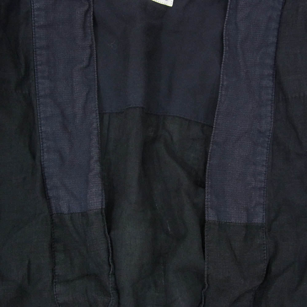 VISVIM ビズビム 18SS 118105011016 VLINEN リネン ラモ 羽織 シャツ ネイビー系 2【中古】