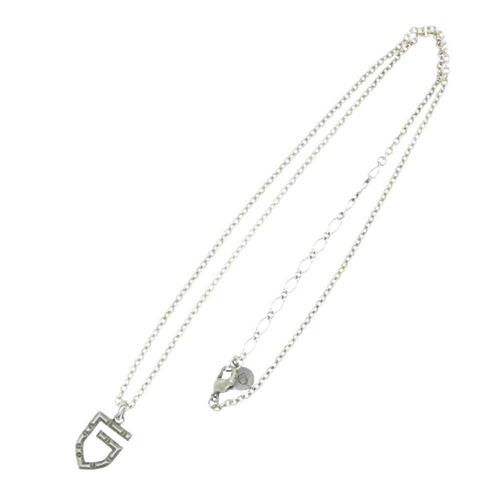 GARNI ガルニ ロゴトップ シルバー ネックレス シルバー系【中古】