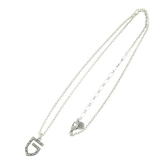 GARNI ガルニ ロゴトップ シルバー ネックレス シルバー系【中古】