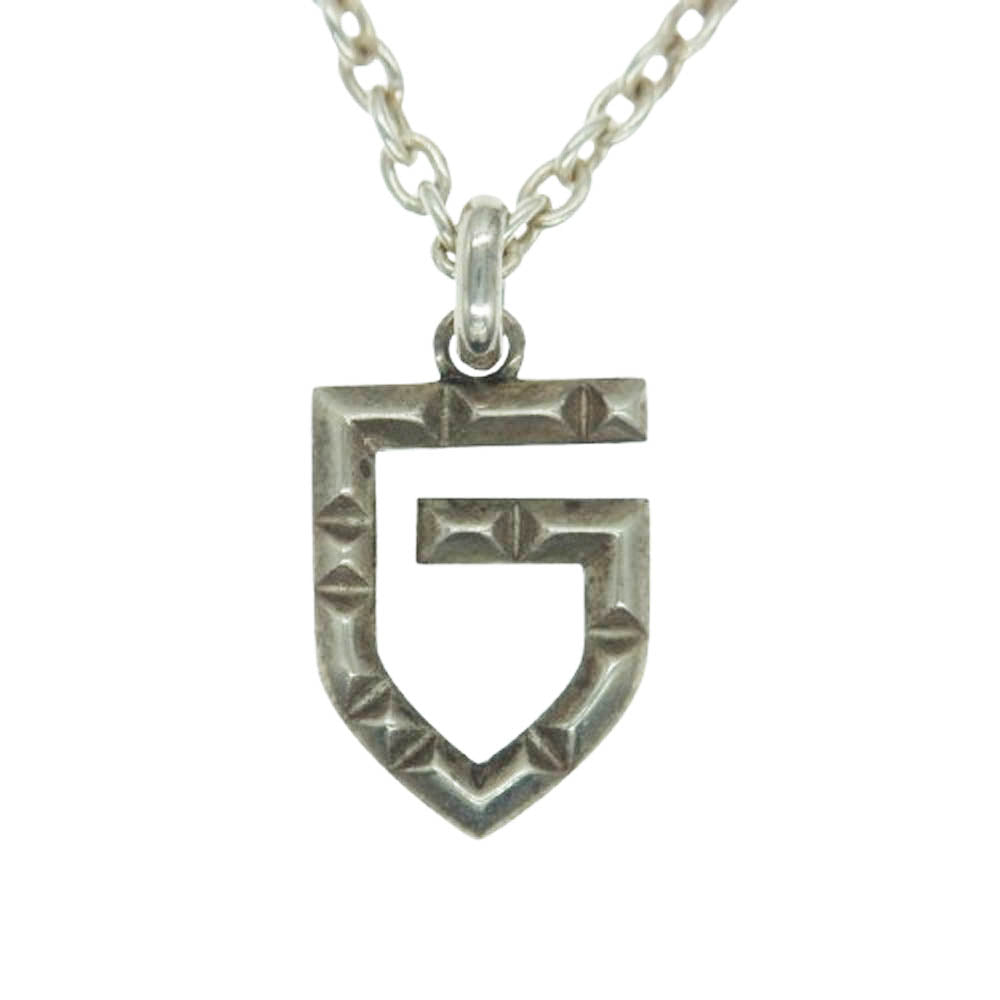 GARNI ガルニ ロゴトップ シルバー ネックレス シルバー系【中古】