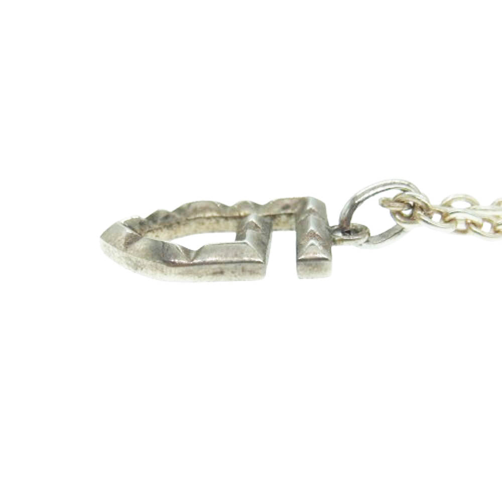 GARNI ガルニ ロゴトップ シルバー ネックレス シルバー系【中古