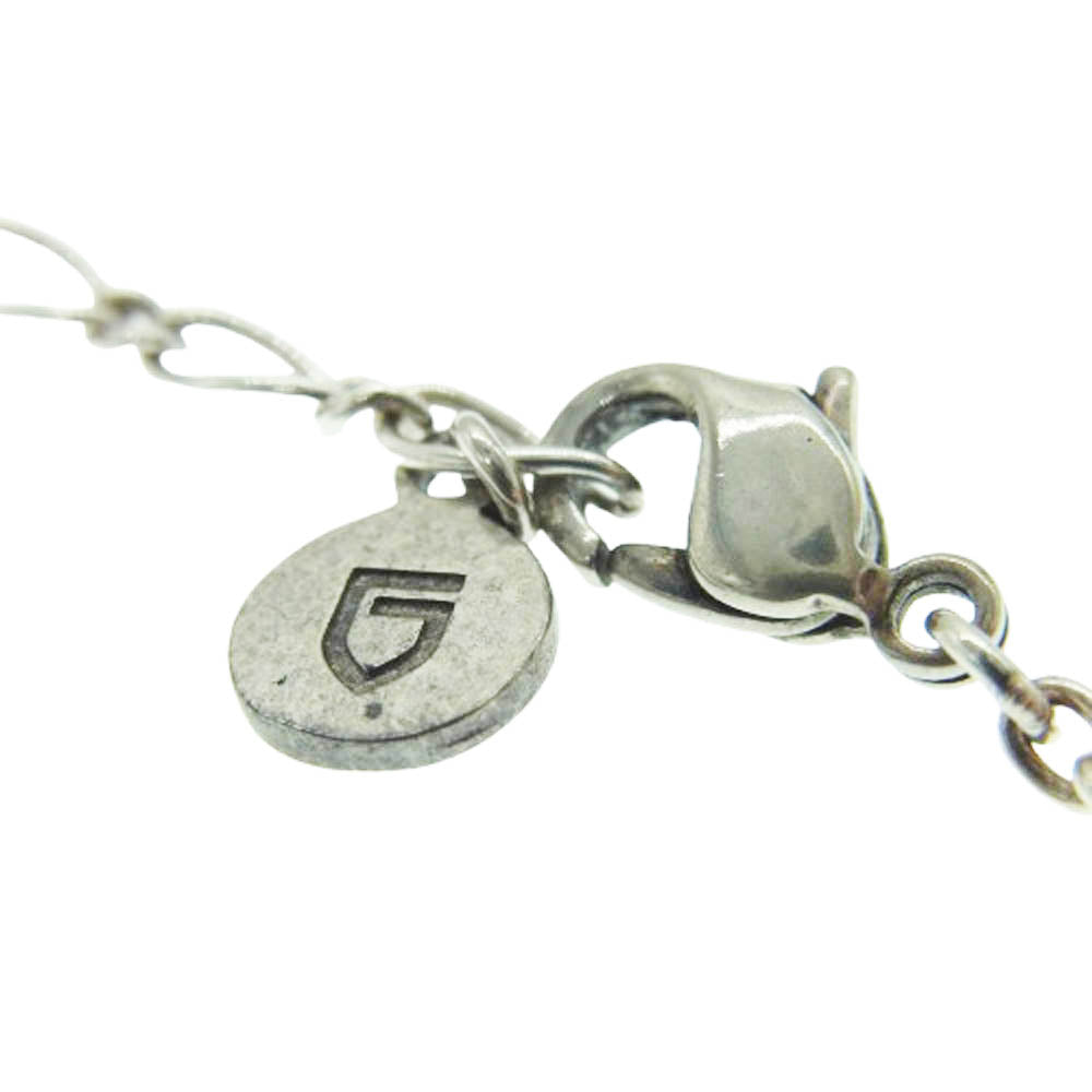GARNI ガルニ ロゴトップ シルバー ネックレス シルバー系【中古