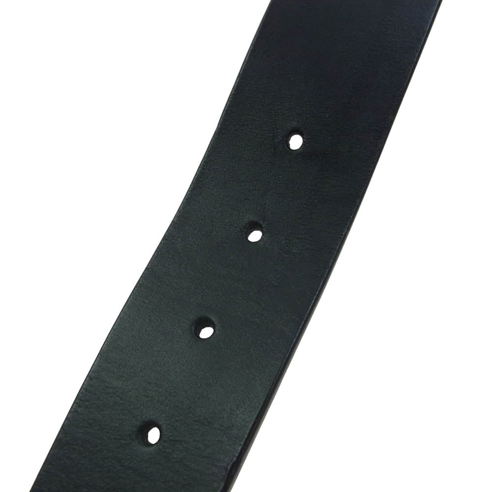 CRIMIE クライミー CXMT-BL01 × METAL JACKET メタルジャケット GLGB TSUDS BELT ステアハイド スタッズ レザーベルト ブラック系 36【美品】【中古】
