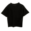 MONCLER モンクレール 23SS I10938C00014 MAGLIA MANICHE CORTE ロゴ 刺繍 半袖 Tシャツ ブラック系 S【美品】【中古】
