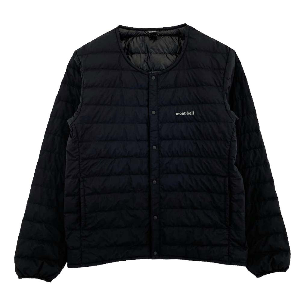 mont-bell モンベル EX800 アルパイン 800フィルパワー ラウンドネック ダウンジャケット ブラック系 M【中古】