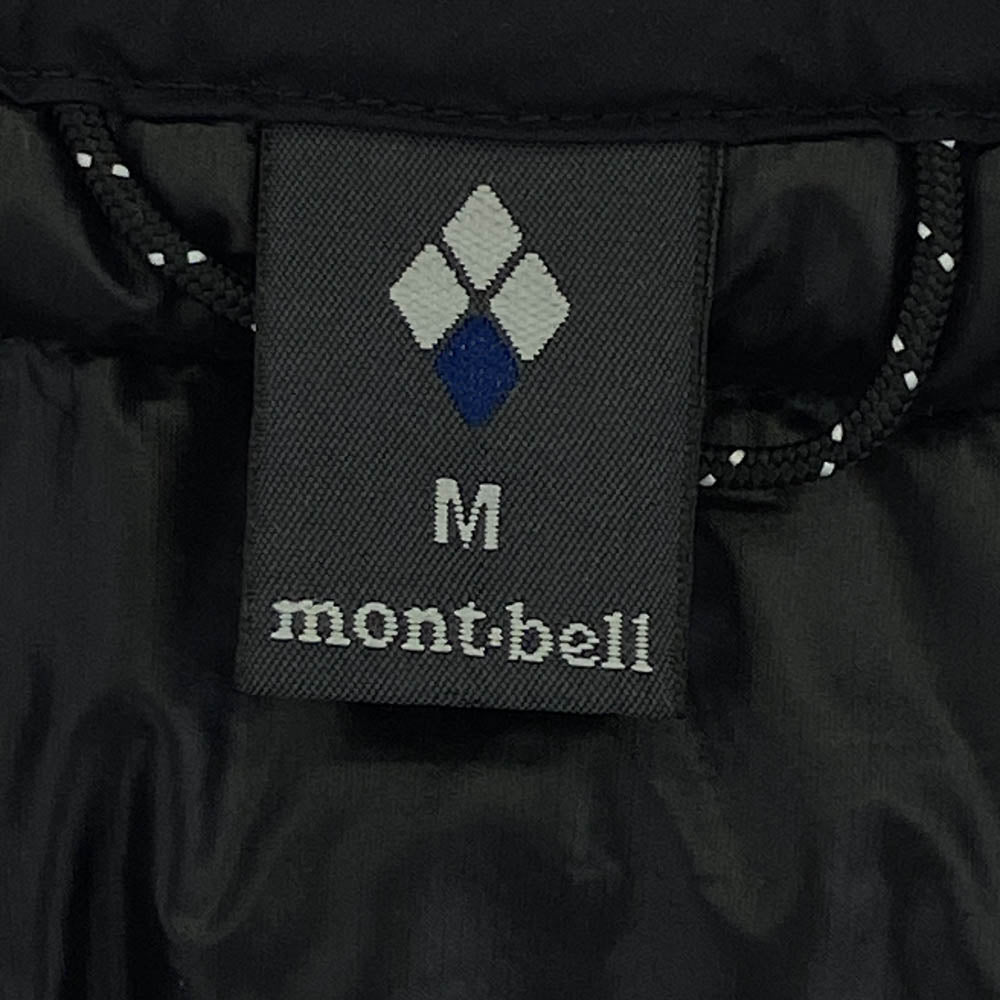 mont-bell モンベル EX800 アルパイン 800フィルパワー ラウンドネック ダウンジャケット ブラック系 M【中古】