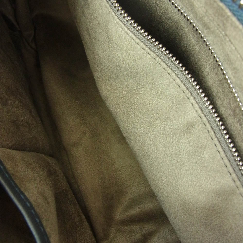 PELLE MORBIDA ペッレモルビダ PMO-MB038A Maiden Voyage Shoulder Bag メイデンヴォヤージュ ミニ ショルダー レザー バッグ ネイビー系【美品】【中古】