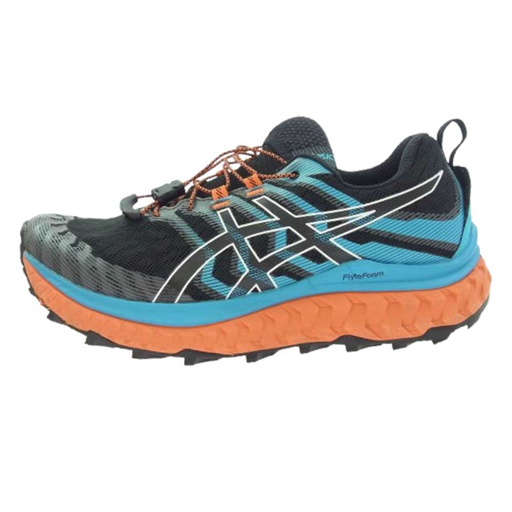asics アシックス 1011B028-003 Trabuco Max トラブーコ マックス スニーカー ブラック系 ブルー系 オレンジ系 26.5cm【中古】